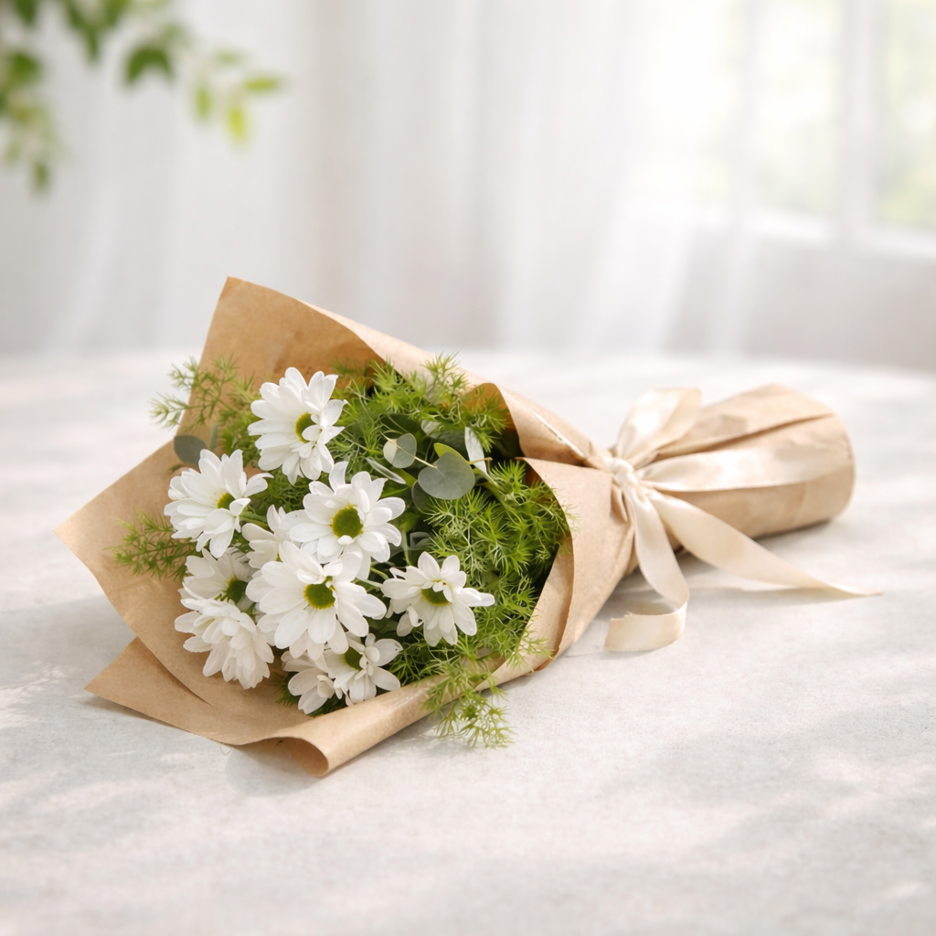 Papatya Buketi (DOĞAL TASARIM)